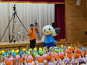 ゆりーとくん来園🐧